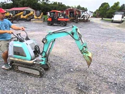 stand up mini excavator rental